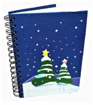 Mr. Ellie Pooh Christmas Journal - Trees