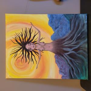 Tree Goddess (Painting)