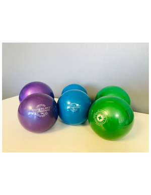 Merrithew Toning balls - 2 pack (1 lbs - 3lbs)