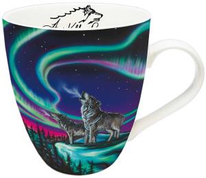 Signature Mug by Amy Keller-Rempp - Wolf Song