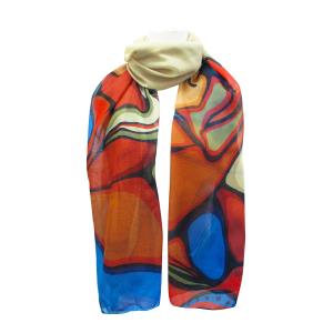 Daphne Odjig Moment of Commitment Artist Scarf