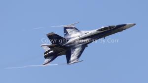 Norad 60th Anniversary CF-18 Demo Jet in Flight - Photographic Print