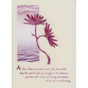 Card - As the Stillness...