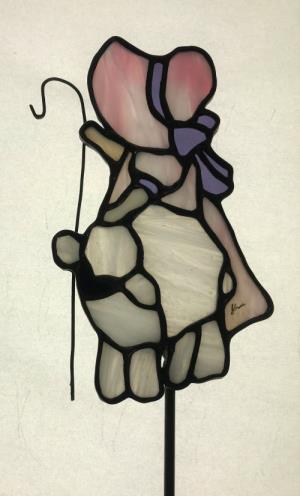 Stained Glass "Lil' Bo Peep"