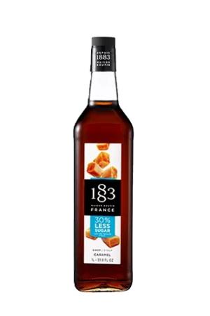 1883 30% Less Sugar Caramel Syrup 1L