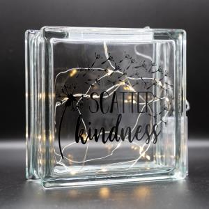 Decorative Glass Blocks - Scatter Kindness