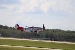 P-51 Mustang Taking Flght - Photographic Print - Matted