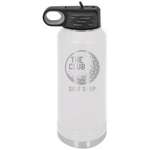 32 oz Stainless Steel Water Bottle White