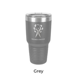 30 oz Ringneck Vacuum Insulated Tumbler w/Lid Grey